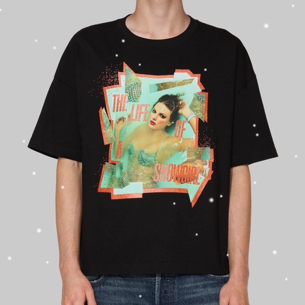 Taylor Swift The Life of a Showgirl Album Cover Tee, size medium, STILL WRAPPED - Picture 3 of 6